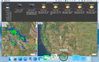Image 1 for Radar Live: NOAA doppler …