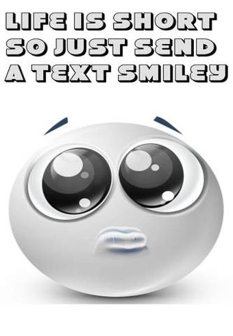 Imagen 0 para Grey Text Smileys Keyboar…