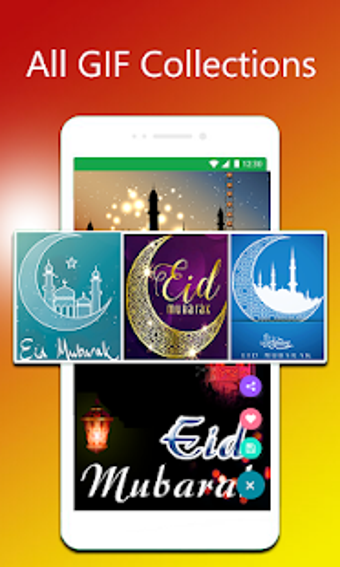 Image 0 for Eid Mubarak GIF