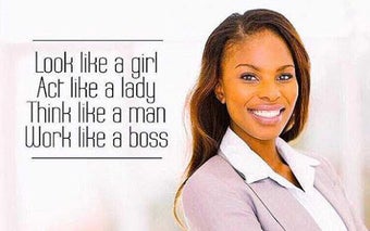 Image 1 for Act Like a Lady think lik…
