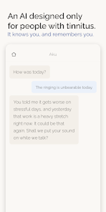 Imagen 0 para Aku: your tinnitus compan…