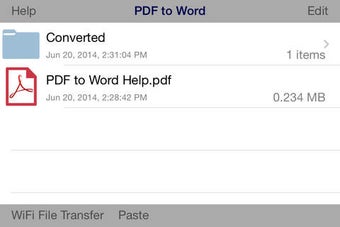 Image 0 for PDF to Word Converter