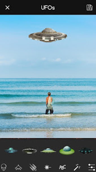 Image 1 for Alien UFO Photo Editor