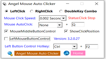Image 0 for Angel Mouse Auto Clicker