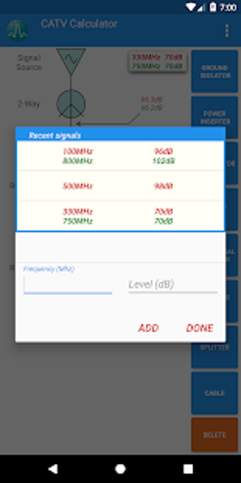Image 1 for CATV Calculator