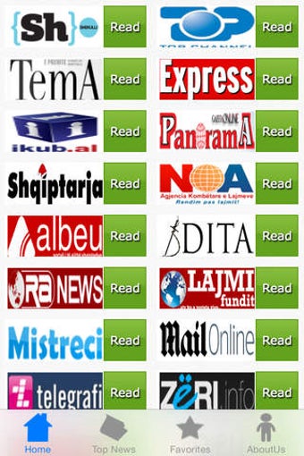 Image 0 for Albania Newspapers - Gaze…