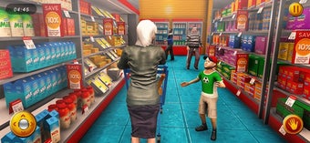 Image 1 for Happy Granny Shopping mar…