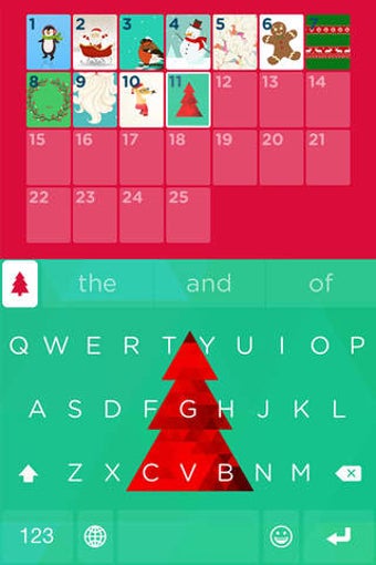 Image 0 for Christmas Keyboard - Coun…