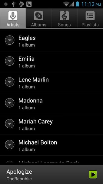 Imagen 2 para Music Player for Android