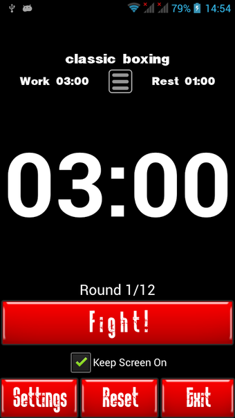 Image 1 for Boxing Interval Timer