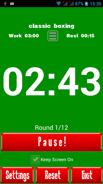 Image 0 for Boxing Interval Timer