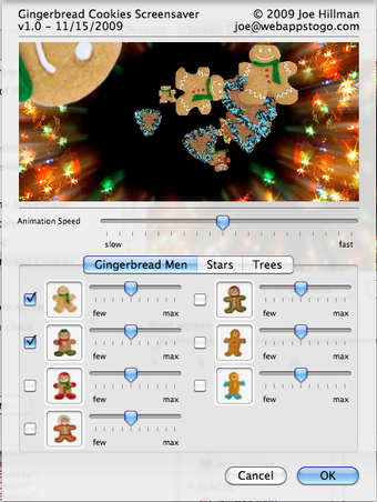 Imagen 0 para Gingerbread Cookies Scree…