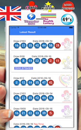 Image 1 for UK Lottery result check