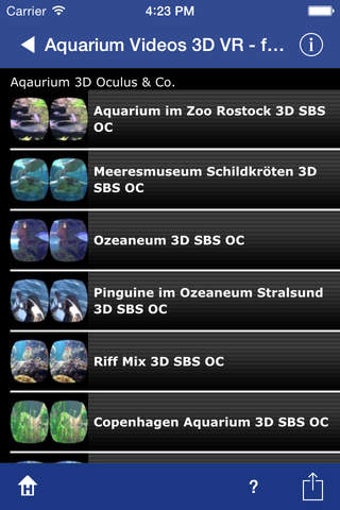 Image 0 for Aquarium Videos VR
