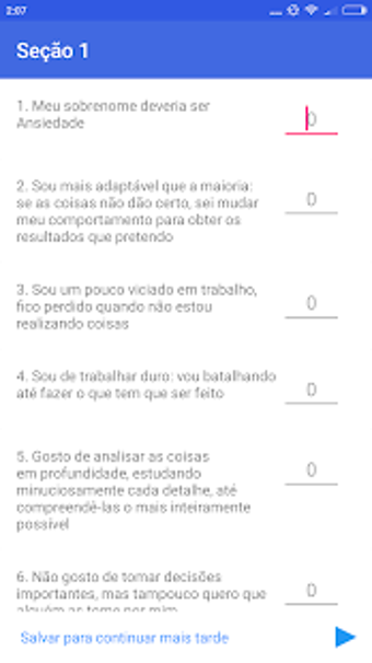 Imagen 1 para Teste Eneagrama