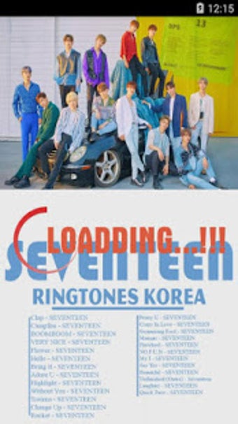 Image 0 for SEVENTEEN - Ringtones Kor…