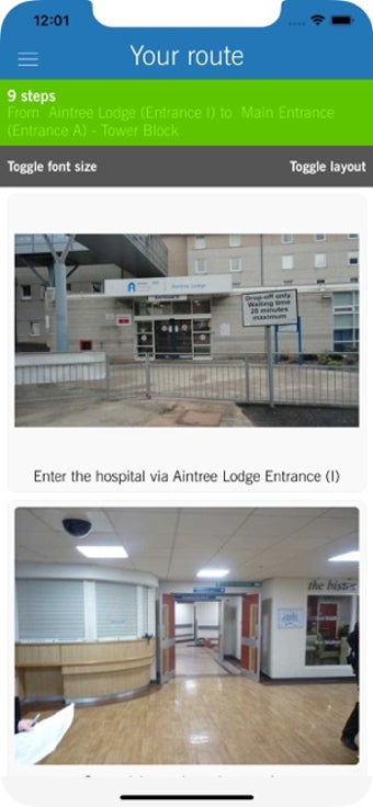 Image 1 for Aintree Hospital Wayfindi…