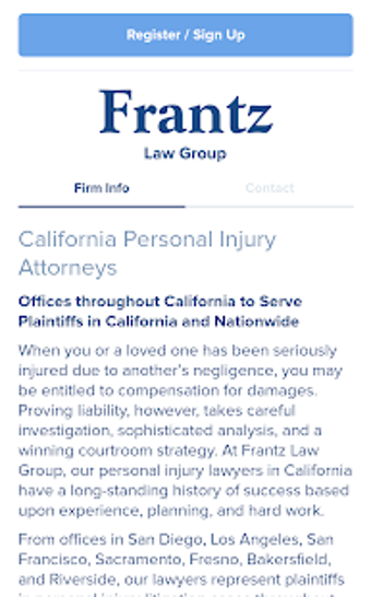 Image 1 for Frantz Law Group Discover…