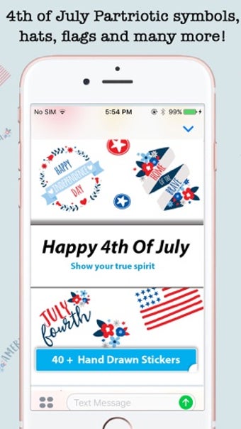 Image 0 for Animated 4th Of July Stic…