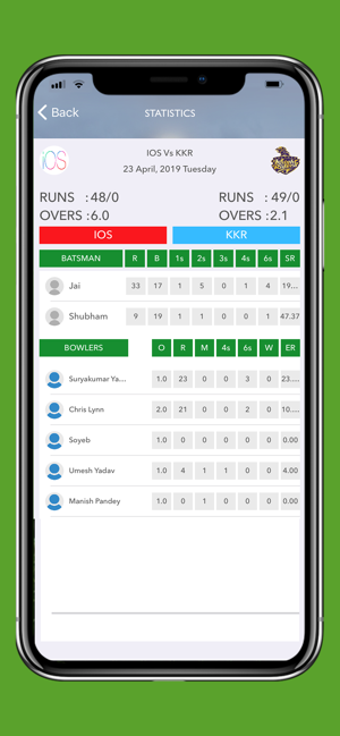 Image 1 for Cricket Score App