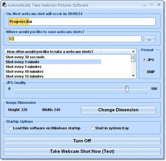 Image 0 for Automatically Take Webcam…
