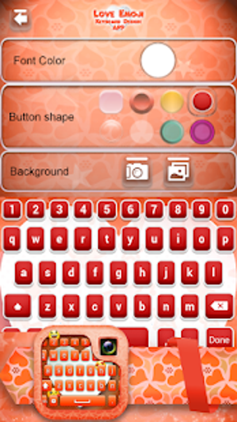 Image 0 for Love Emoji Keyboard Desig…