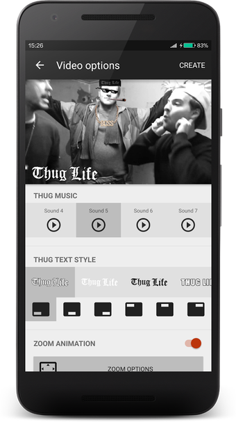 Image 3 for Thuglife Video Maker