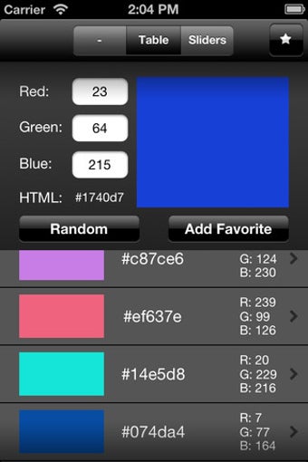 Image 1 for Hex Color Codes