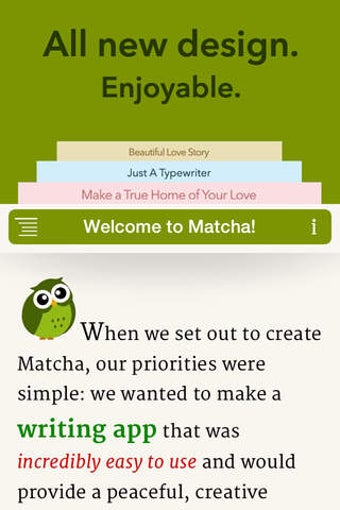 Image 0 for Matcha - Writing App & Te…