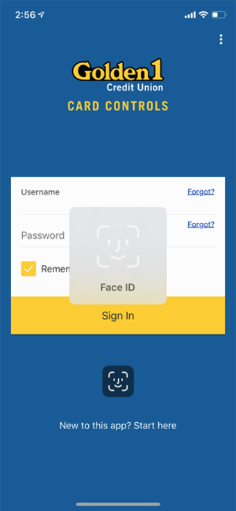 Image 0 for Golden 1 Card Controls