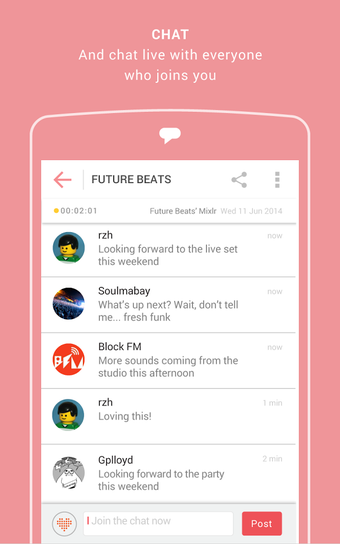 Image 3 for Mixlr - Social Live Audio
