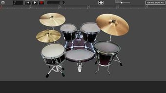 Imagen 1 para Rock Drums Lite for Windo…