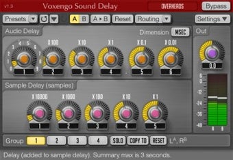 Imagen 0 para Voxengo Sound Delay (32 b…