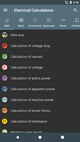 Imagen 0 para Electrical Calculations
