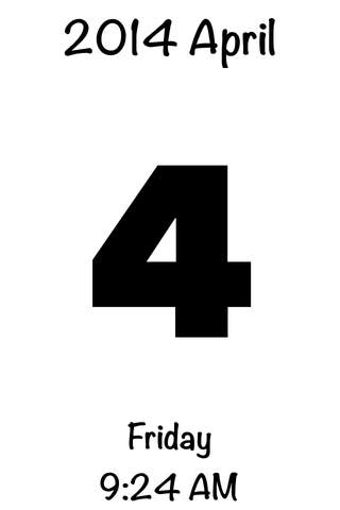 Image 0 for Big Daily Calendar