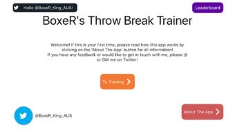 Image 0 for BoxeR's Throw Break Train…