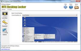 Image 0 for MTE Desktop Locker Standa…