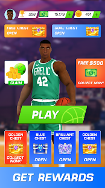 Image 1 for Basketball Clash: Slam Du…