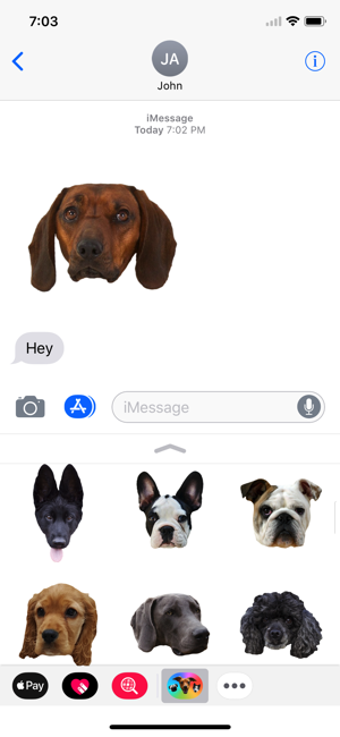 Image 1 for Dog Stickers (for iMessag…