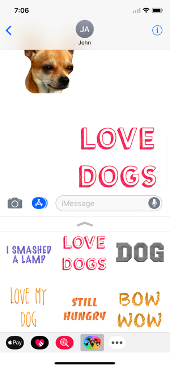 Image 2 for Dog Stickers (for iMessag…