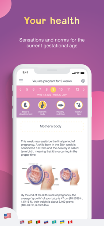 Imagen 3 para Pregnancy Tracker and Bab…