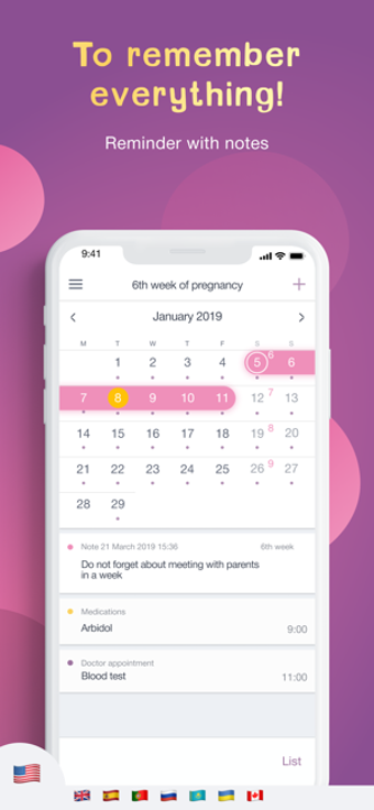 Imagen 1 para Pregnancy Tracker and Bab…