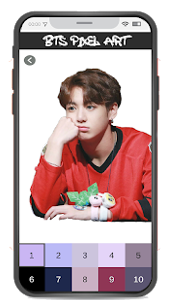 Imagen 2 para BTS  Pixel Art - BTS Colo…