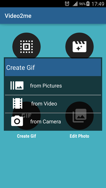 Imagen 1 para Video2me:Gif Maker App & …
