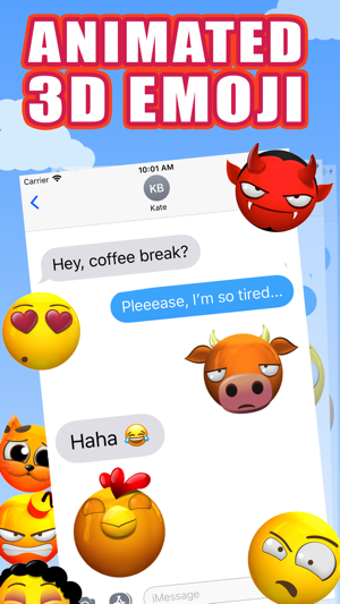 Image 0 for New 3D Emojis Animated Em…
