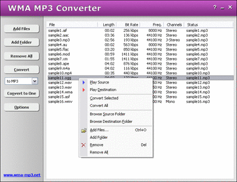 Image 0 for WMA MP3 Converter
