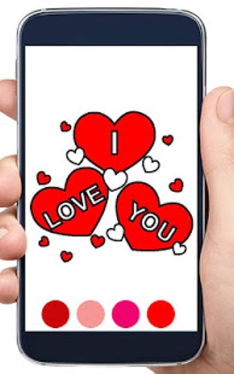 Image 0 for I Love You Coloring Book …