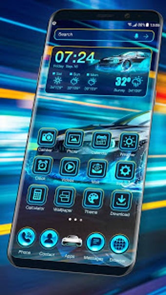 Image 2 for Car launcher theme &wallp…