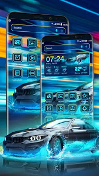 Image 3 for Car launcher theme &wallp…