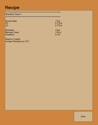 Image 0 for Craft Vapors Recipe Book
